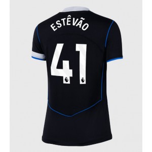 Chelsea Estevao Willian #41 Jalkapallovaatteet Naisten Kolmaspaita 2025-26 Lyhythihainen